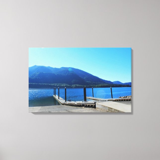 Olympic National Park, USA, vackert landskap Canvastryck (Framsida)