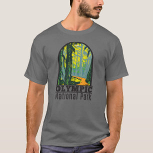 Olympic National Park Washington Hoh Rainforest T Shirt