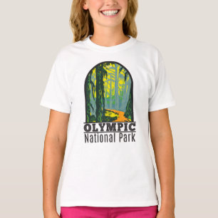 Olympic National Park Washington Hoh Rainforest T- T Shirt