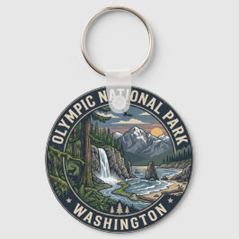 Olympic National Park Washington Nyckelring | Vint