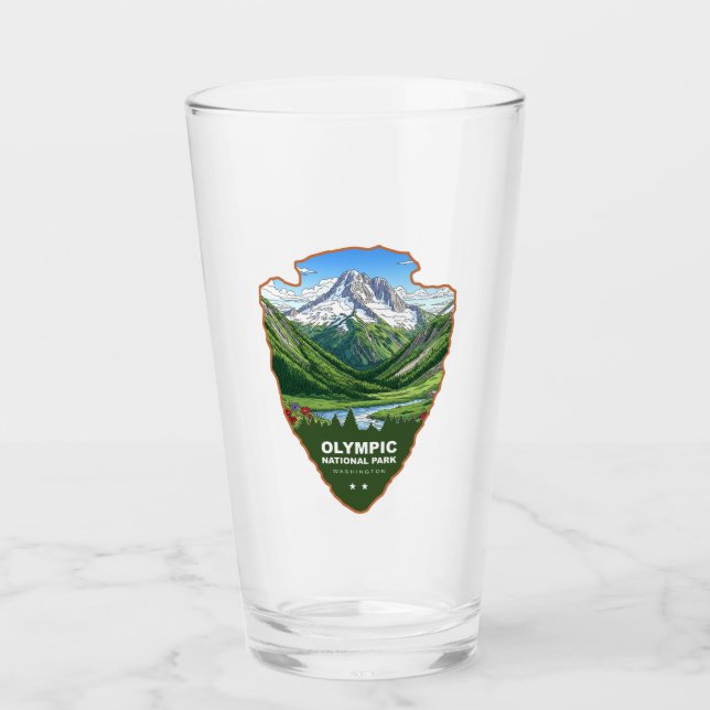 Olympic National Park Washington Pilspets Glaskopp (Framsida)
