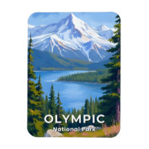 Olympic National Park | Washington Resemålning