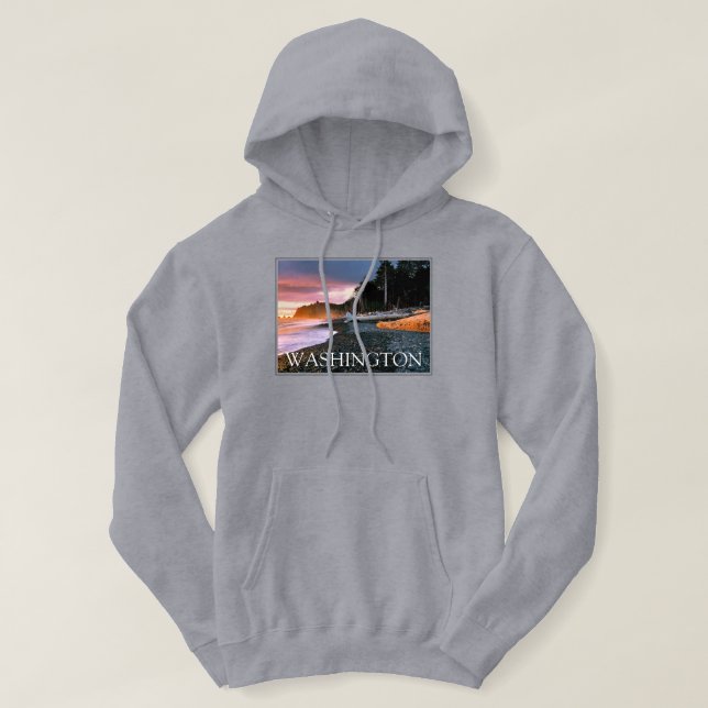 Olympic National Park | Washington State Hoodie (Design framsida)