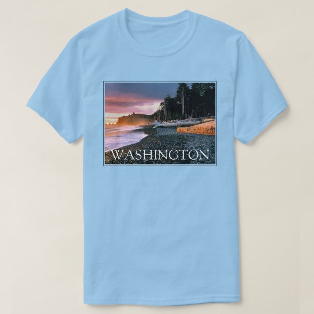 Olympic National Park | Washington State T Shirt (Design framsida)