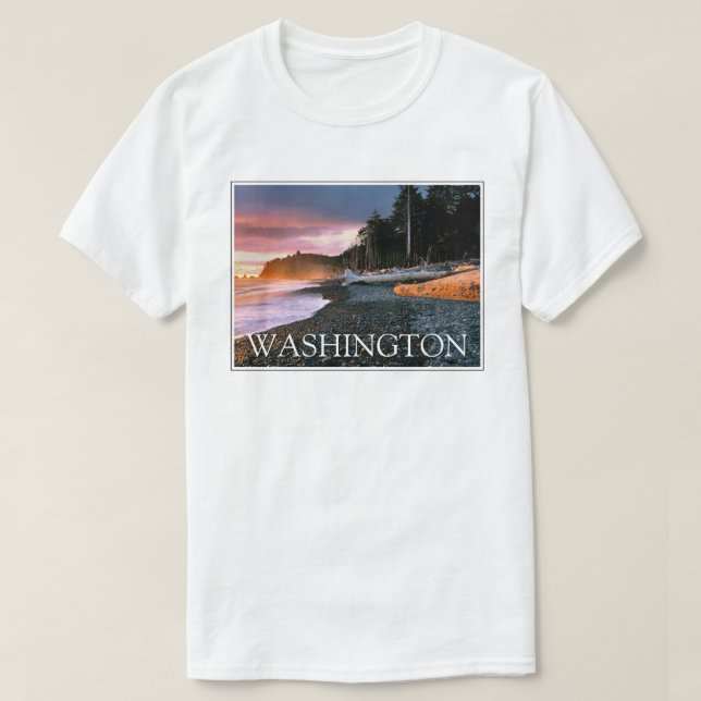 Olympic National Park | Washington State T Shirt (Design framsida)