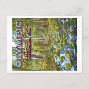 OLYMPIC NATIONAL PARK - WASHINGTON United STATER Vykort
