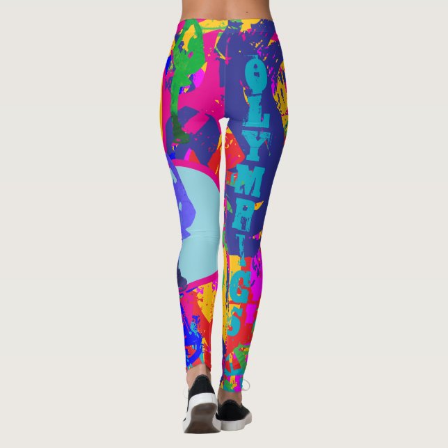 OLYMPIC SKATING  LEGGINGS (Baksida)