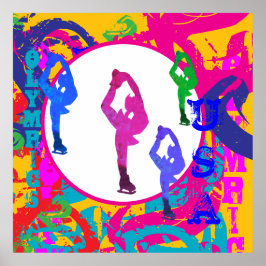 OLYMPIC SKATING  POSTER