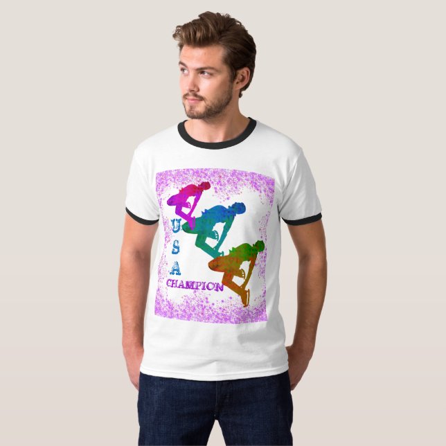 OLYMPIC SKATING  T SHIRT (Hel framsida)