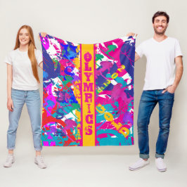 OLYMPIC SKIING FLEECEFILT