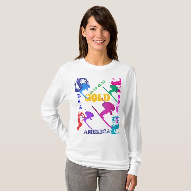 OLYMPIC SKIING T SHIRT (Hel framsida)