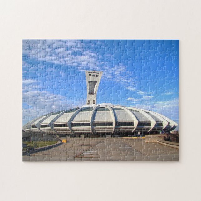 Olympic Stadium Montreal. Pussel (Horisontell)
