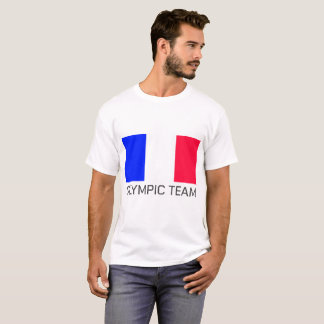 OLYMPIC TEAM Flagga T-Shirt (Frankrike)