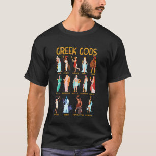 Olympier Antika Grekiska gudar Grekiskt liv Grekis T Shirt