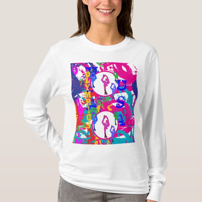 OLYMPIISK SKRIDSKO  T SHIRT (Framsida)