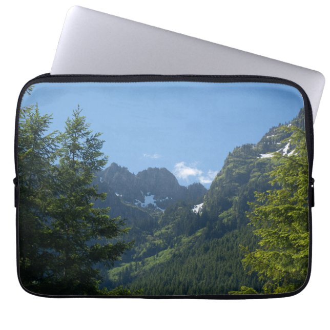 Olympisk bergscen laptop fodral (Framsidan)