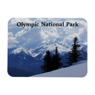 Olympisk nationalpark 3"" magnet x4