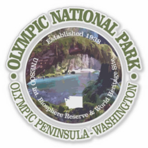 Olympisk nationalpark (NP2) Klistermärken