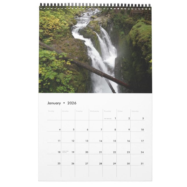 Olympisk nationalpark, område för solenoid Duc Kalender (Jan 2026)