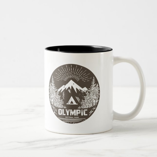 Olympisk nationalpark Två-Tonad mugg (Höger)