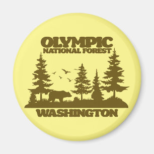 Olympisk nationalskog magnet