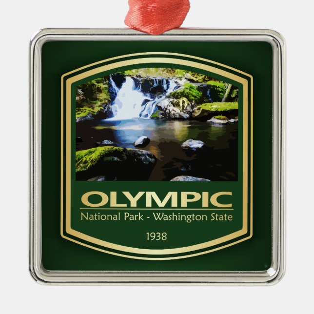 Olympisk nonylfenol (PF1) Julgransprydnad Metall (Framsidan)