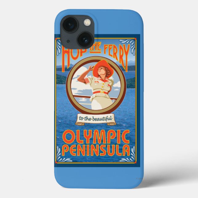 Olympisk peninsula, WashingtonHop färjan (Baksida)