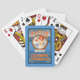 Olympisk peninsula, WashingtonHop färjan Casinokort
