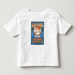 Olympisk peninsula, WashingtonHop färjan Tee Shirt