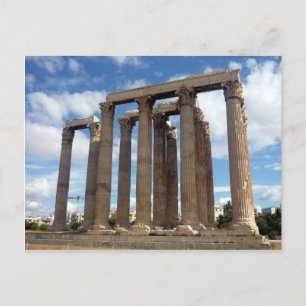 Olympisk zeus vykort