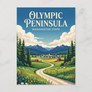Olympiska halvön USA Vykort