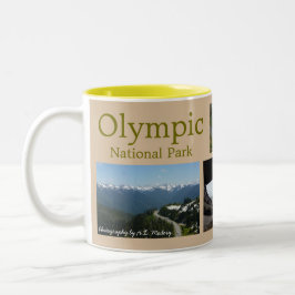 Olympiska N.P. Collage Två-Tonad Mugg