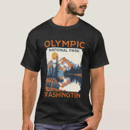 Olympiska nationalparken Washington Äventyr T Shirt