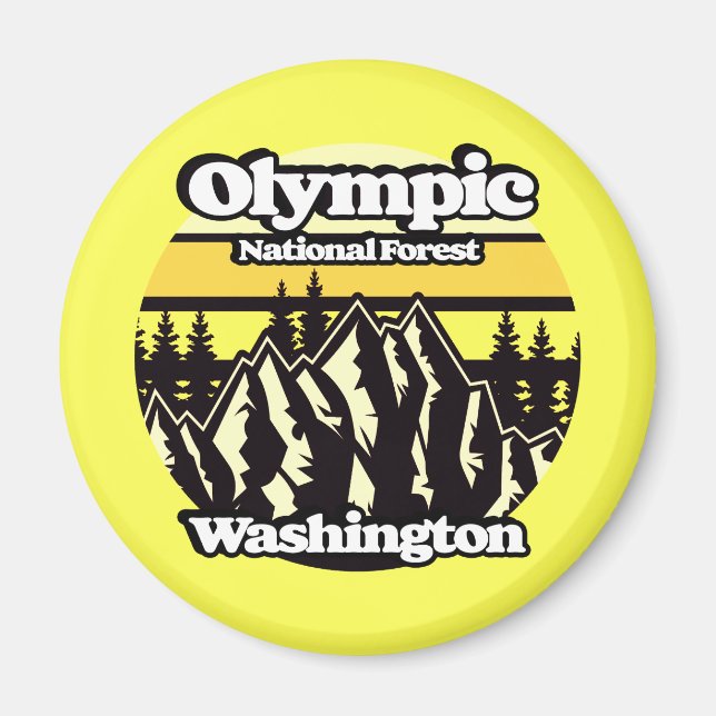 Olympiska nationalskogen, Washington Magnet (Framsidan)