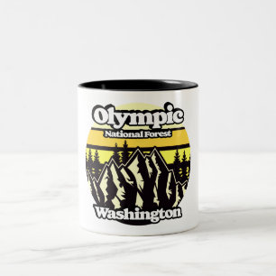 Olympiska nationalskogen, Washington Två-Tonad Mugg