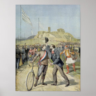 Olympiska spelen i Aten Poster