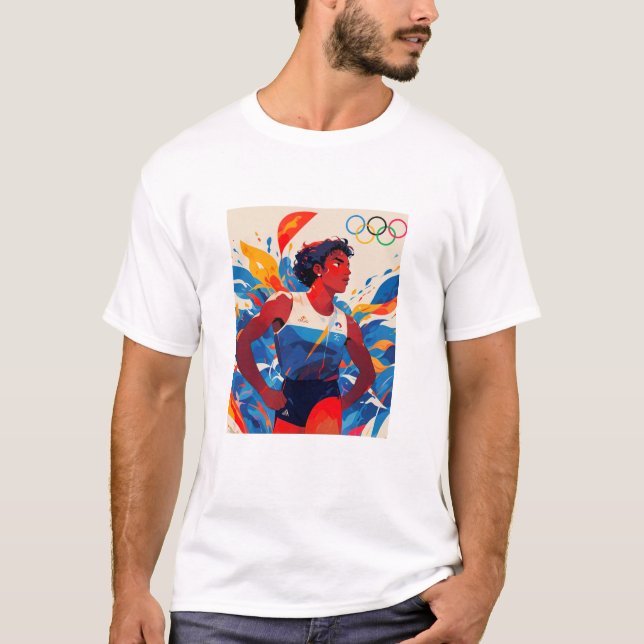 Olympiska spelen i Paris T Shirt (Framsida)