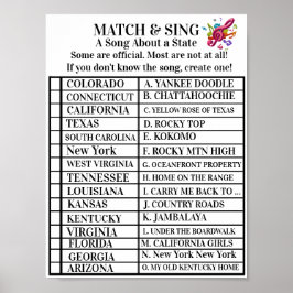 Olympiska spelen i party och Resa Poster