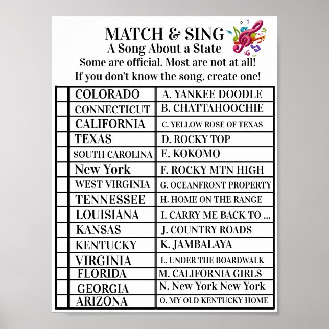 Olympiska spelen i party och Resa Poster (Framsidan)