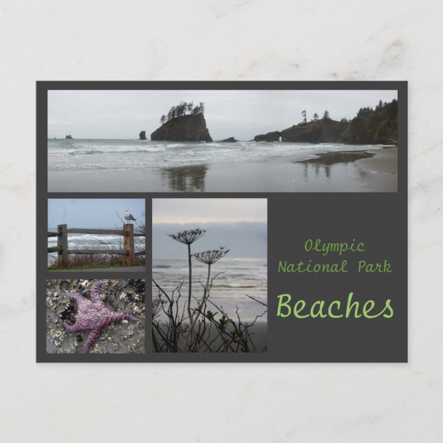 Olympiska spelen N.P. (stränder 2) Vykort (Framsida)