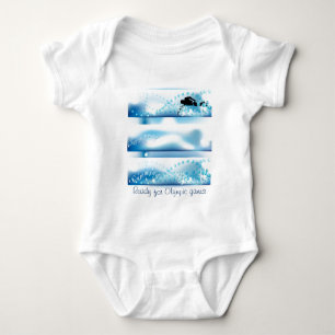 Olympiska spelobjekt tee shirt