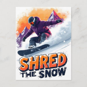 Olympiska vinterspelen 2026 Damernas snowboard Hal Helg Vykort