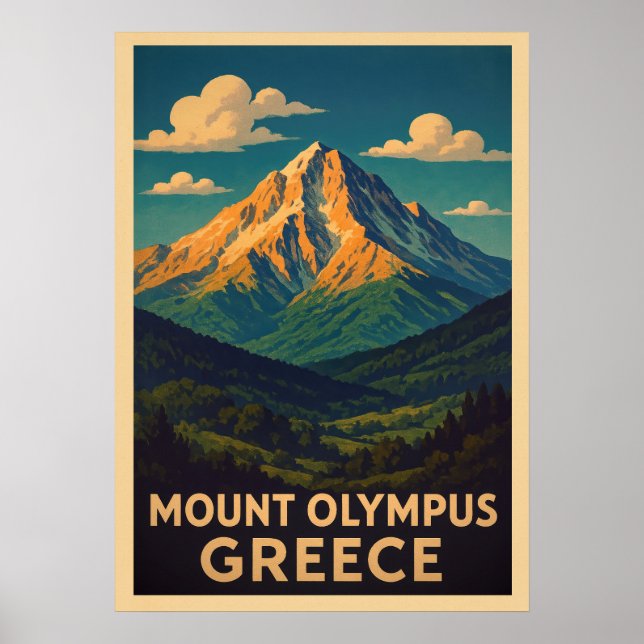 Olympus Greece V01 Poster (Framsidan)