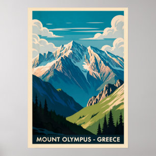 Olympus Greece V02 Poster