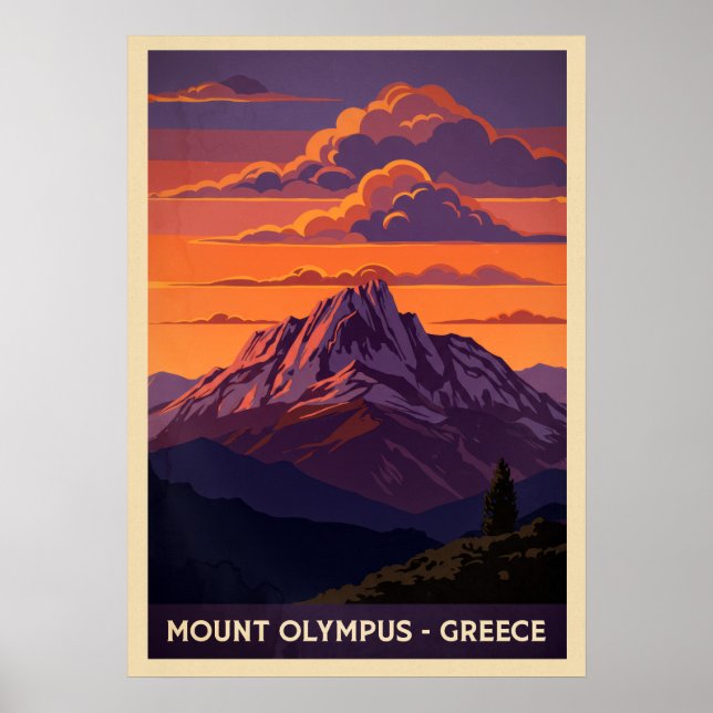 Olympus Greece V04 Poster (Framsidan)