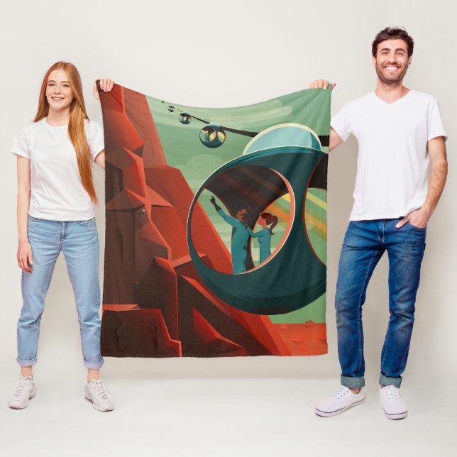 Olympus Mons på Mars Högsta vulkanen i solsystemet Fleecefilt (På plats)