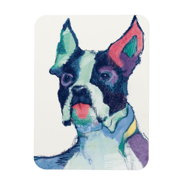 Olysses Watercolor Pastel Magnet (Vertikal)