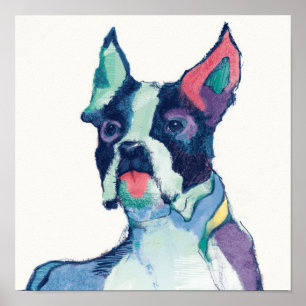 Olysses Watercolor Pastel Poster