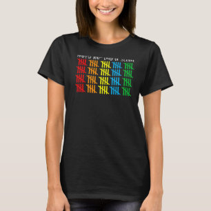 om 100 linjer-tally markeras lycklig 100:e dagen i t shirt