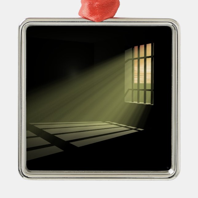 Om 30 dagar julgransprydnad metall (Framsidan)